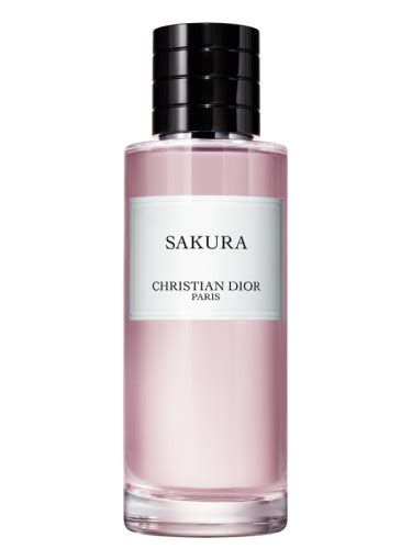 christian dior sakura perfume|sakura notes.